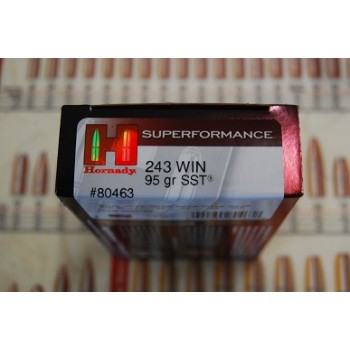 .243 Hornady 95gr SST - Box of 20 .243 Hornady 95gr SST - Box of 20